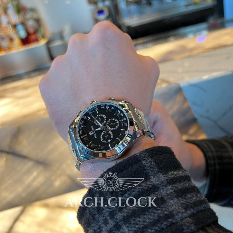 Годинник Forsining  Aviator Silver, фото 3