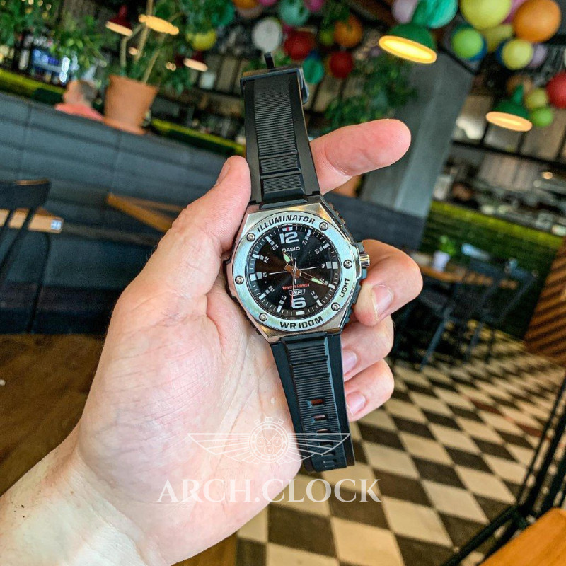 Часы Casio Illuminator MWA-100H-1AVEF, фото 4