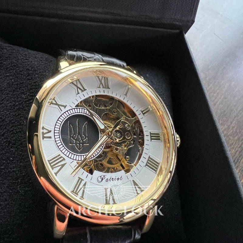 Годинник Patriot SlavaUA Gold White, фото 7