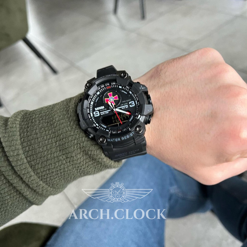 Годинник Skmei Patriot Slava Black, фото 2