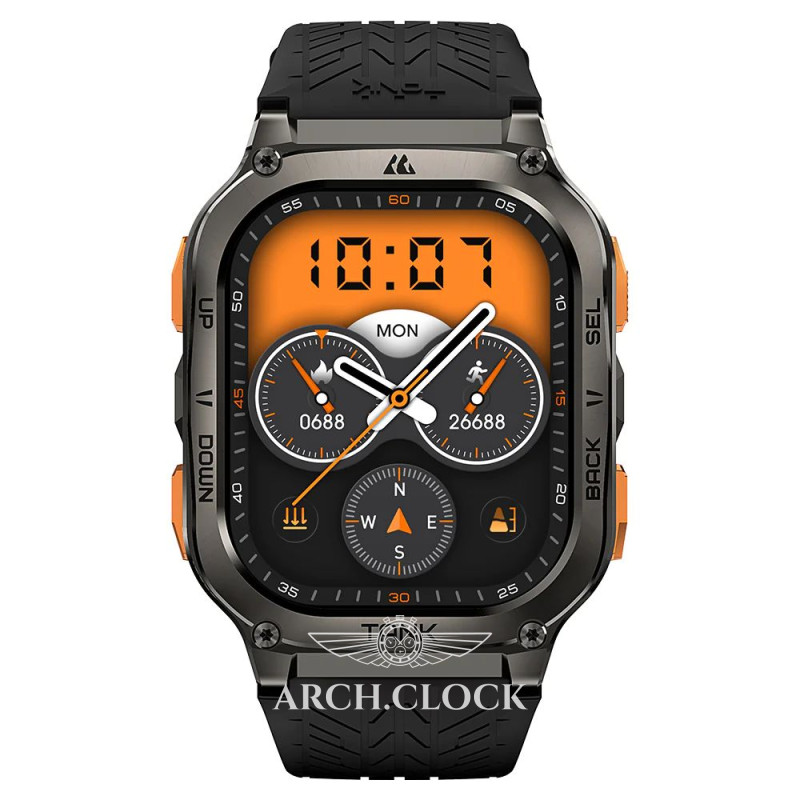 Kospet Tank M3 ULTRA Black + Compass GPS, фото 10