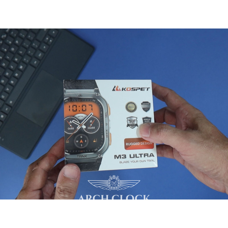 Kospet Tank M3 ULTRA Black + Compass GPS, фото 39