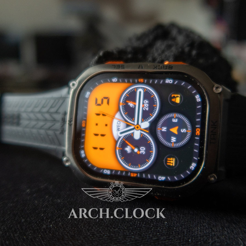 Годинник Kospet Tank M3 ULTRA Black + Compass GPS, фото 26