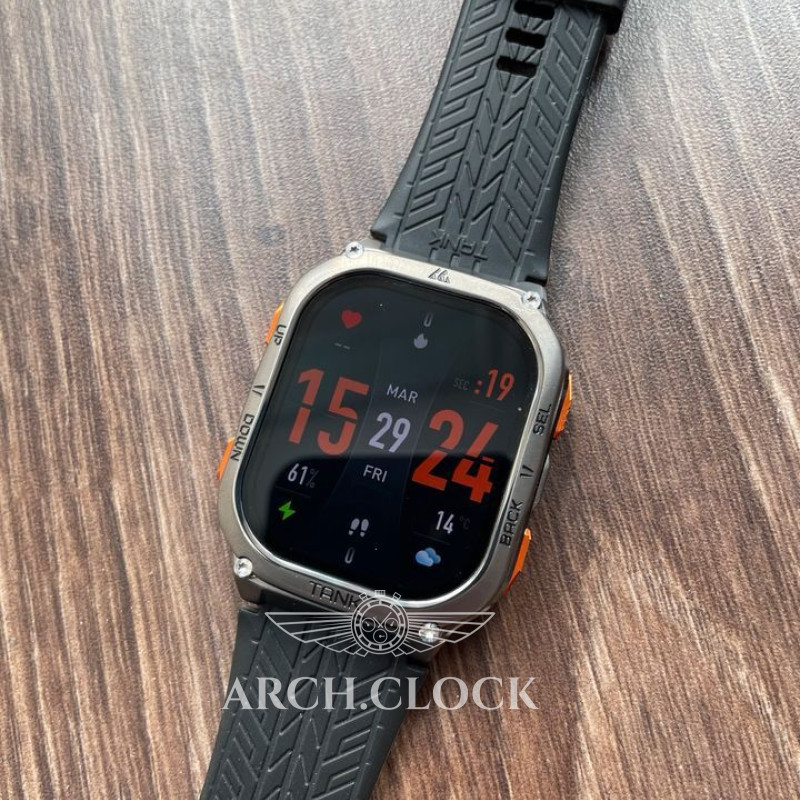 Годинник Kospet Tank M3 ULTRA Black + Compass GPS, фото 41