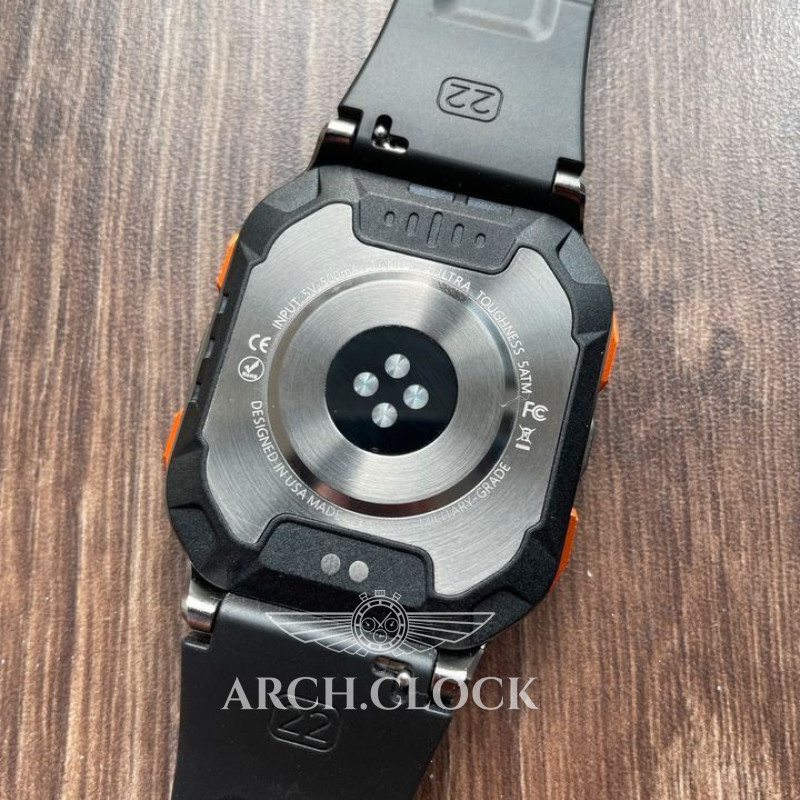 Годинник Kospet Tank M3 ULTRA Black + Compass GPS, фото 31