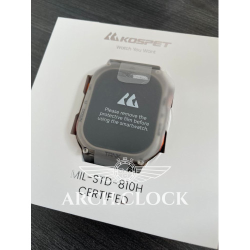 Kospet Tank M3 ULTRA Black + Compass GPS