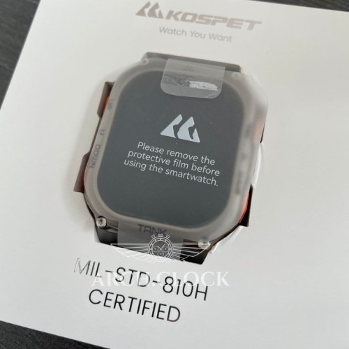 Kospet Tank M3 ULTRA Black + Compass GPS