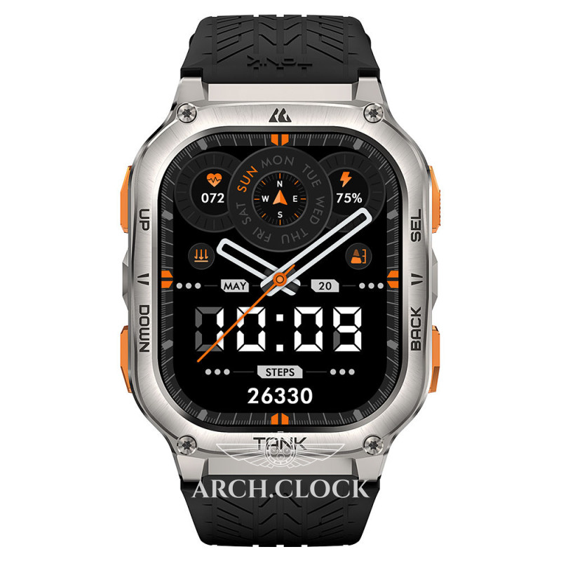 Kospet Tank M3 ULTRA Black + Compass GPS, фото 9