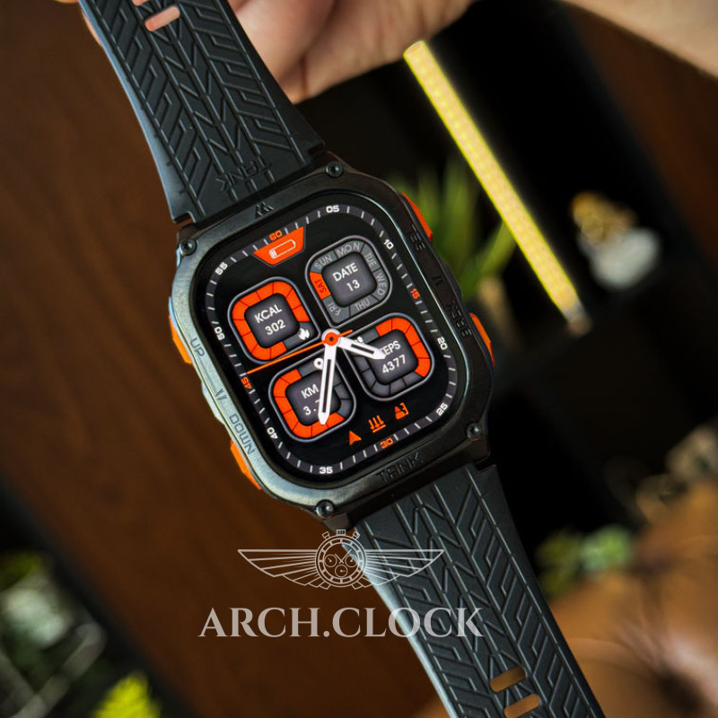 Годинник Kospet Tank M3 ULTRA Black + Compass GPS, фото 18