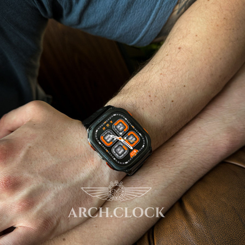 Годинник Kospet Tank M3 ULTRA Black + Compass GPS, фото 24
