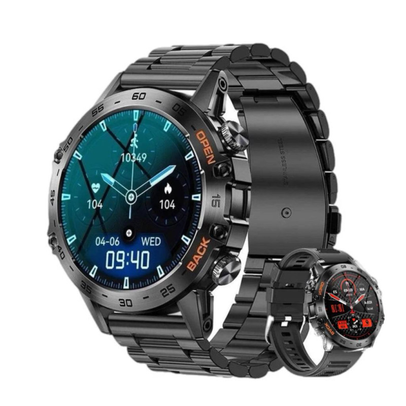 Годинник Multiple Hardy AK52 Black, фото 1