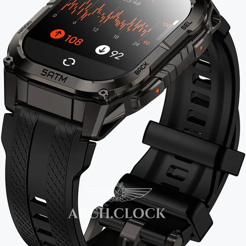 Годинник KOSPET TANK M4C Black, фото 7
