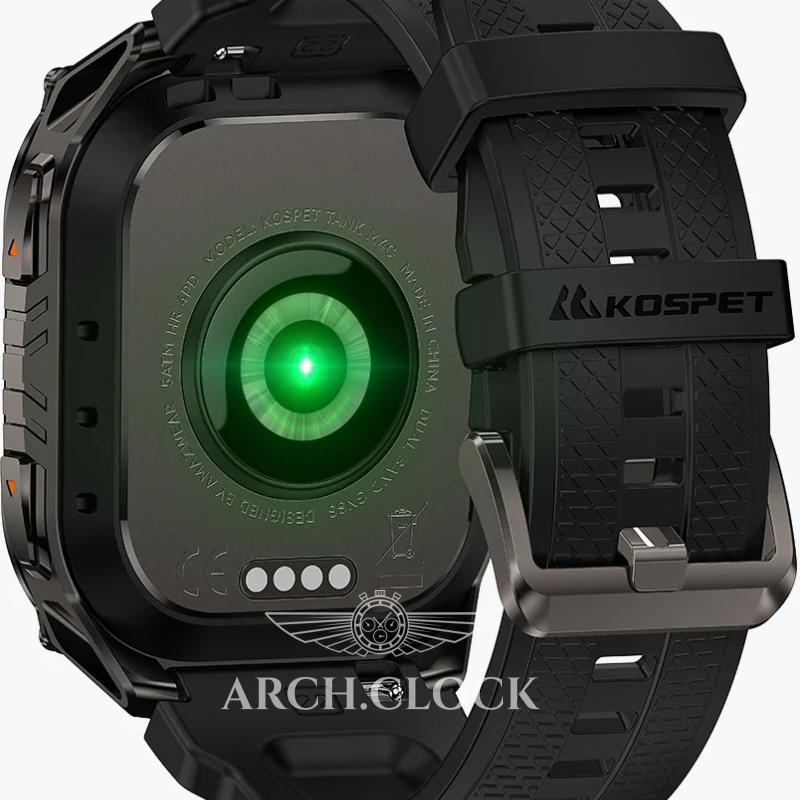 Годинник KOSPET TANK M4C Black, фото 8