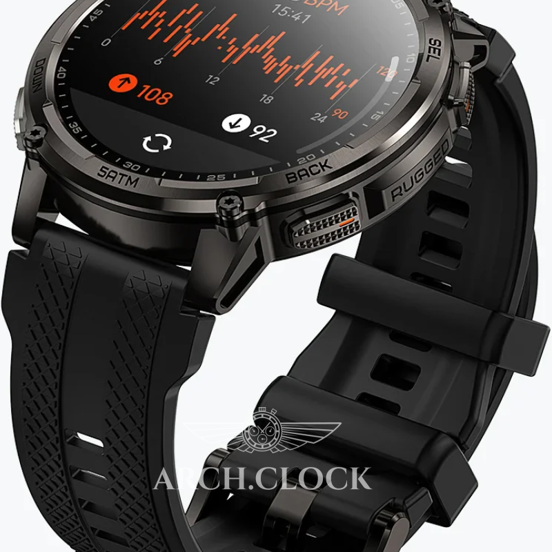 Годинник KOSPET TANK T4С Black, фото 21