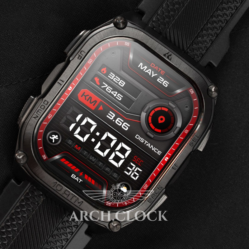 Годинник KOSPET TANK M4 Black, фото 3