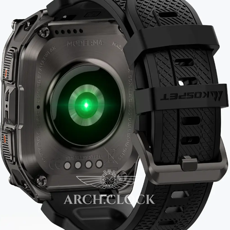 Годинник KOSPET TANK M4 Black, фото 7