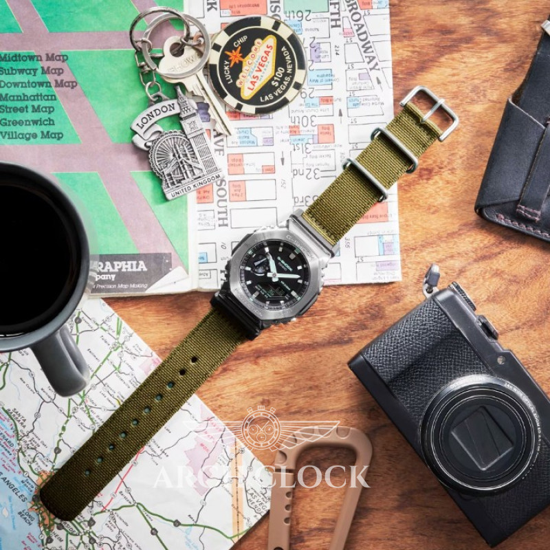 Годинник Casio G-SHOCK GM-2100CB-3AER Utility Metal, фото 2