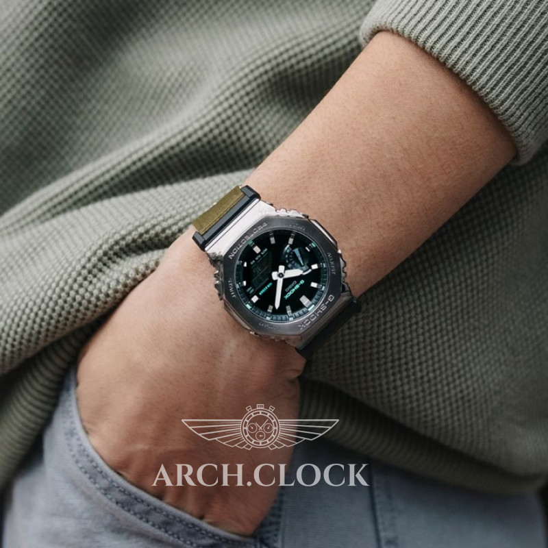 Годинник Casio G-SHOCK GM-2100CB-3AER Utility Metal, фото 3