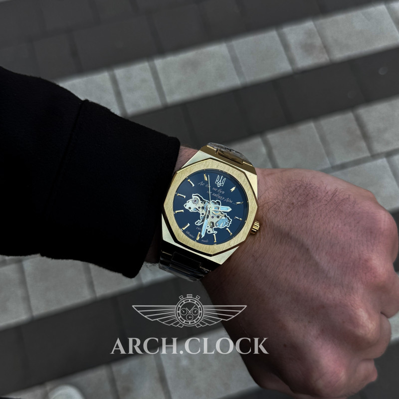 Годинник AWARDER UA OCTAGON GOLD, фото 3