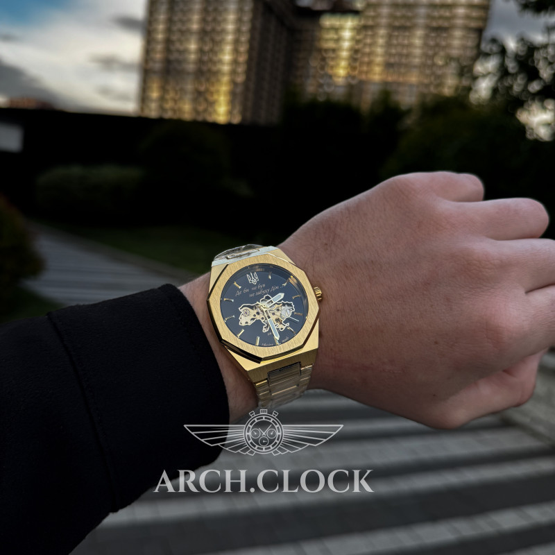 Годинник AWARDER UA OCTAGON GOLD, фото 13