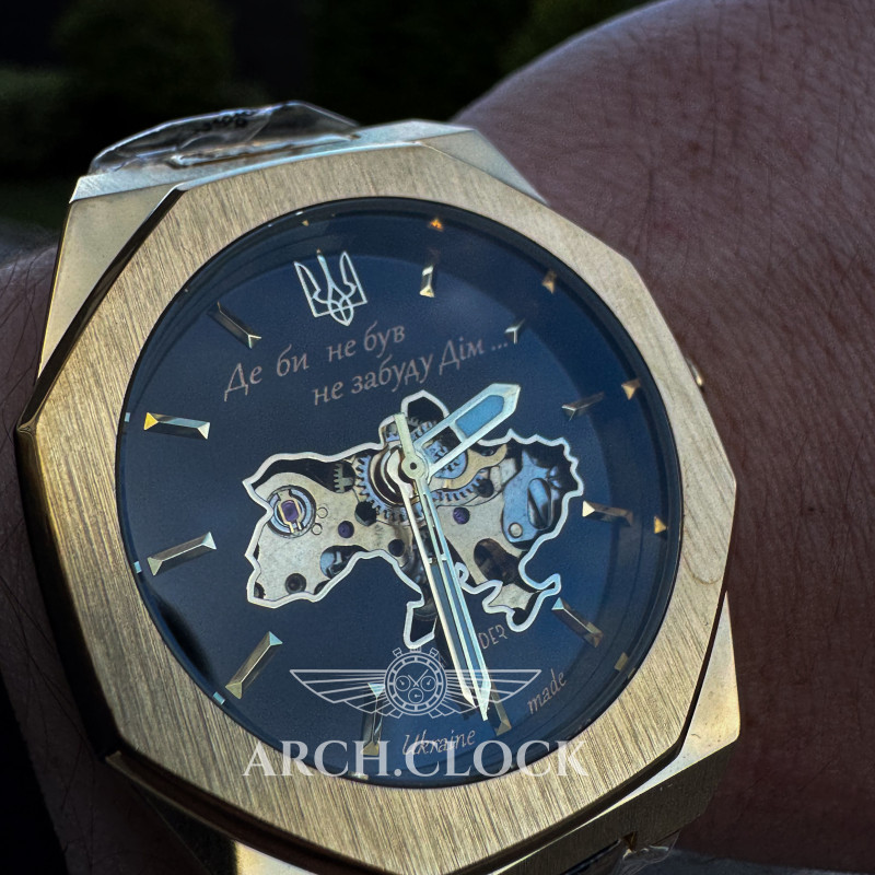 Годинник AWARDER UA OCTAGON GOLD, фото 4
