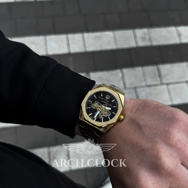 Годинник AWARDER UA OCTAGON GOLD, фото 5