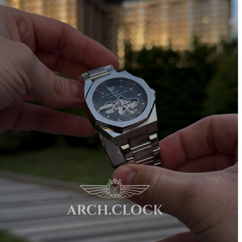 Годинник AWARDER UA OCTAGON SILVER, фото 9