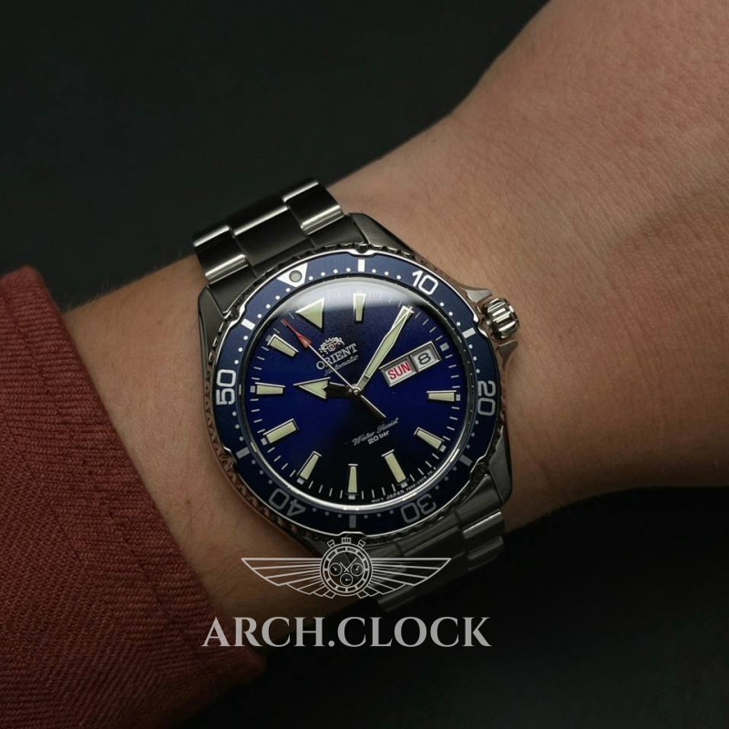 Часы ORIENT RA-AA0002L19B BLUE KAMASU Diver Automatic, фото 12