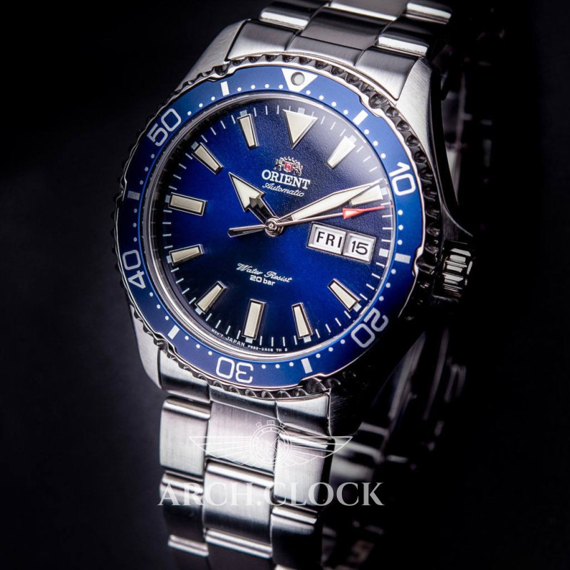 Часы ORIENT RA-AA0002L19B BLUE KAMASU Diver Automatic, фото 4