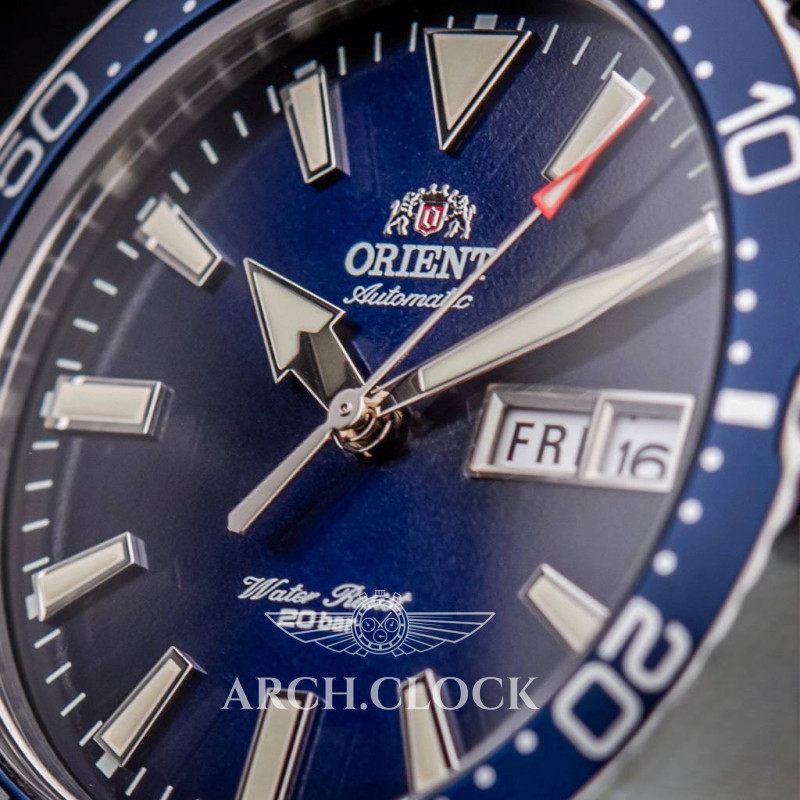 Часы ORIENT RA-AA0002L19B BLUE KAMASU Diver Automatic, фото 15