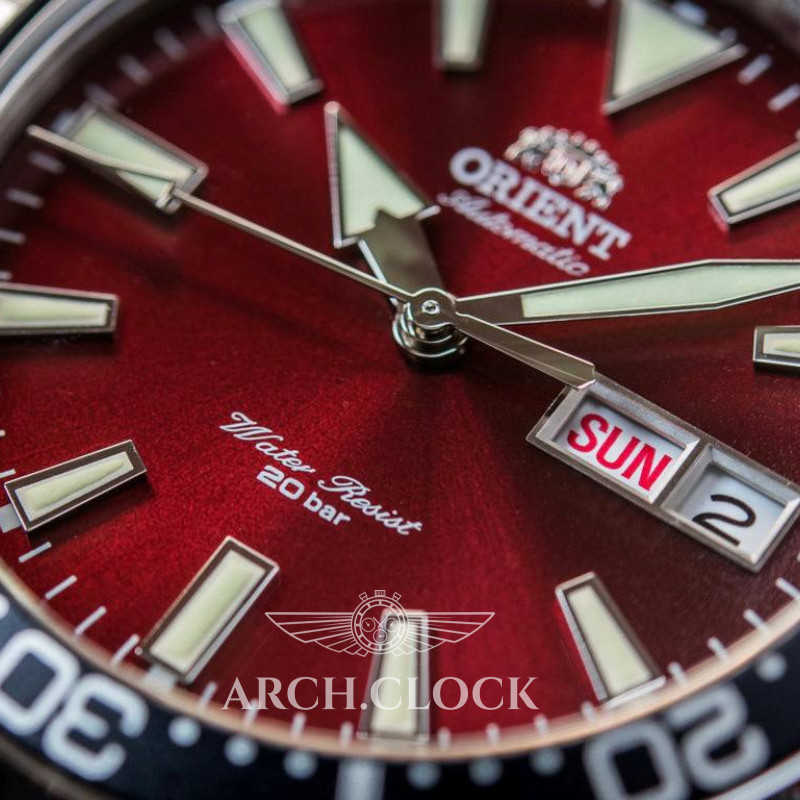 Годинник Orient RA-AA0003R19B RED KAMASU Automatic Diver Sapphire, фото 12