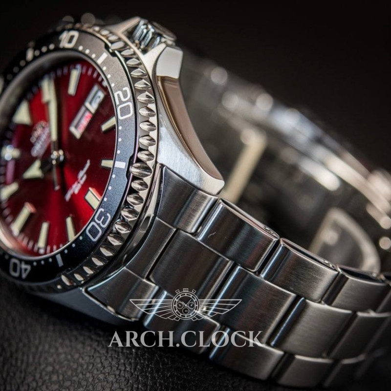 Годинник Orient RA-AA0003R19B RED KAMASU Automatic Diver Sapphire, фото 10
