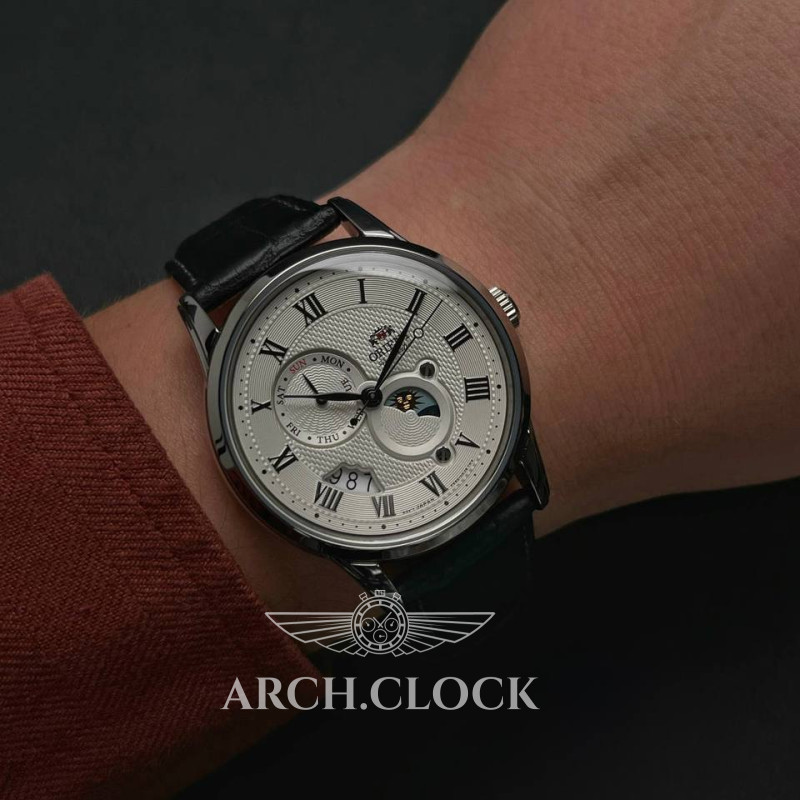 Годинник Orient RA-AK0008S10B Sun&Moon Automatic, фото 5