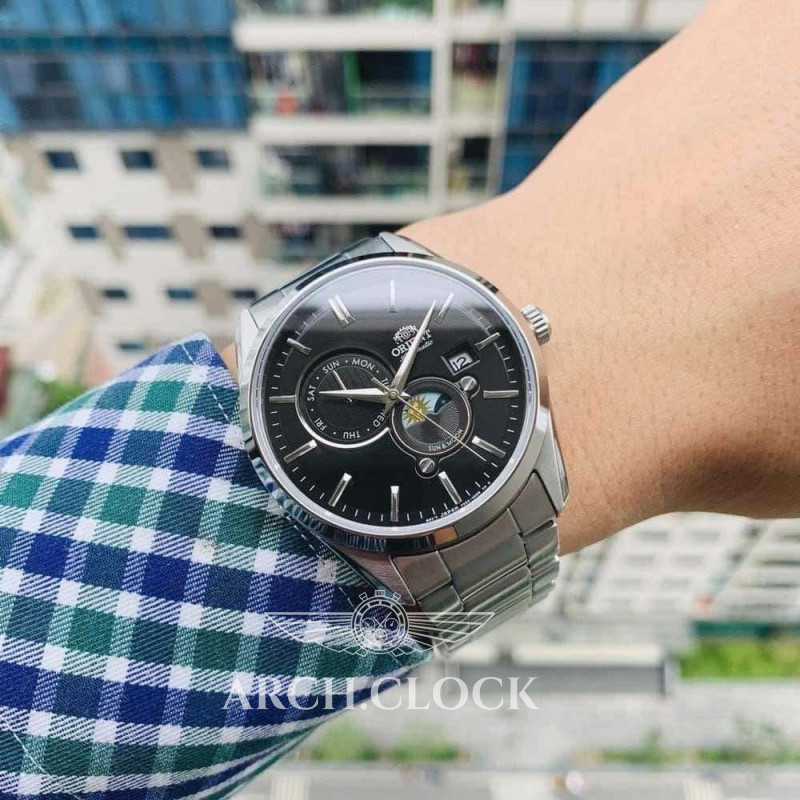 Годинник Orient RA-AK0307B10B Sun&Moon Automatic, фото 5