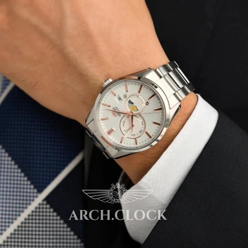 Годинник Orient AK0306S10B Sun&Moon Automatic, фото 5