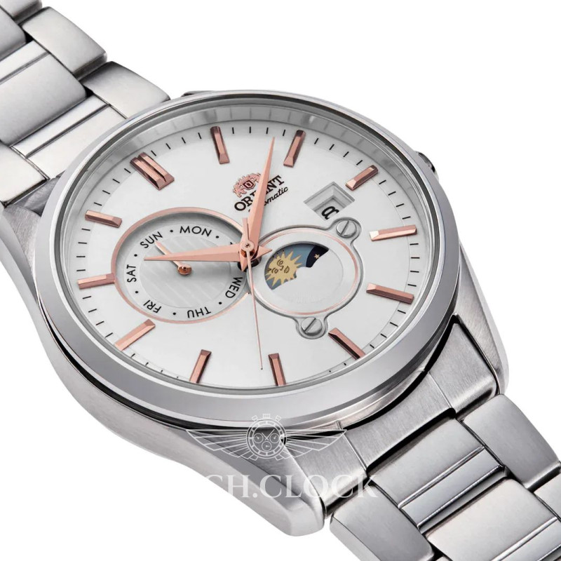 Годинник Orient AK0306S10B Sun&Moon Automatic, фото 11