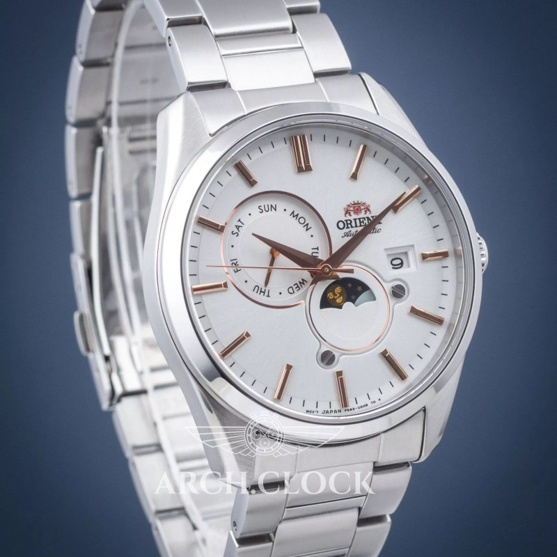 Годинник Orient AK0306S10B Sun&Moon Automatic, фото 13