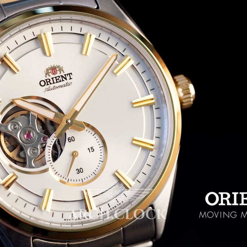 Годинник Orient Open Heart Automatic AR0001S10B Bicolor, фото 4