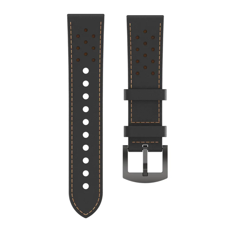 KOSPET 22mm Premium Archlan Leather Strap Grey, фото 1