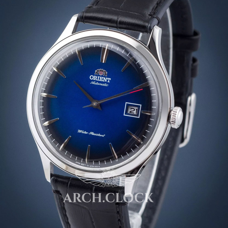 Часы ORIENT FAC08004D0 Bambino Automatic Blue Dial, фото 12