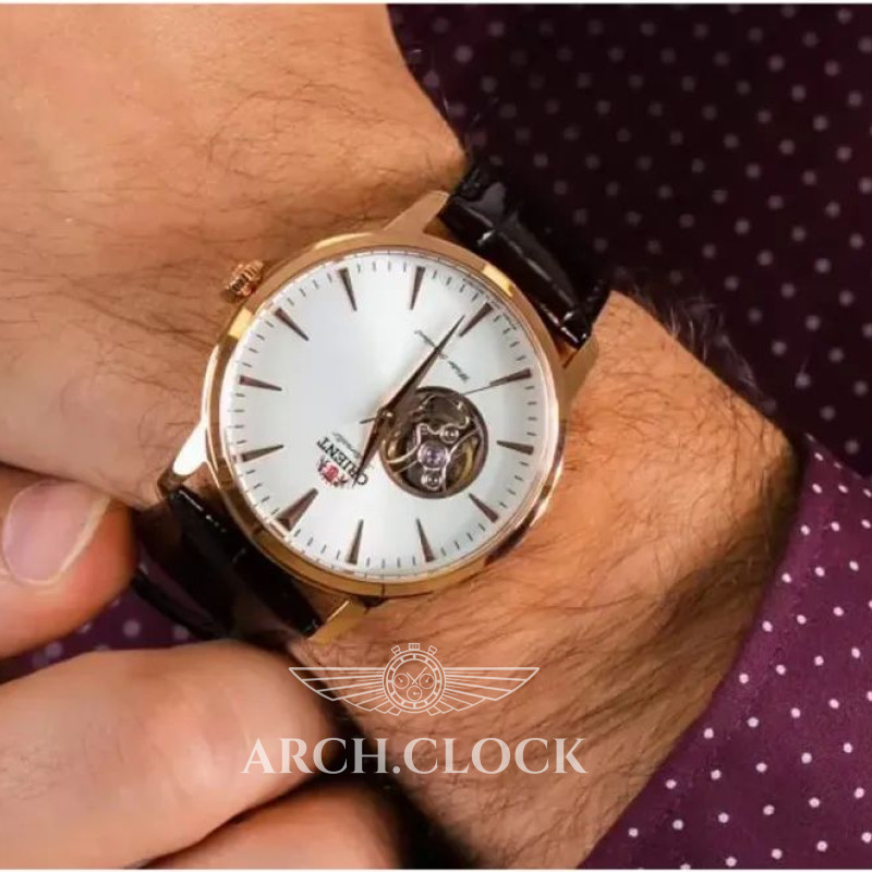 Годинник Orient Open Heart Automatic FAG02003W, фото 5