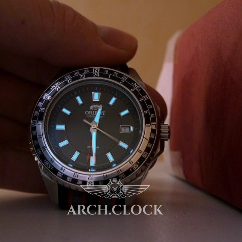 Годинник ORIENT FFE06001K0 GMT 200m, фото 7