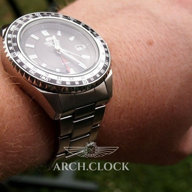 Годинник ORIENT FFE06001K0 GMT 200m, фото 6