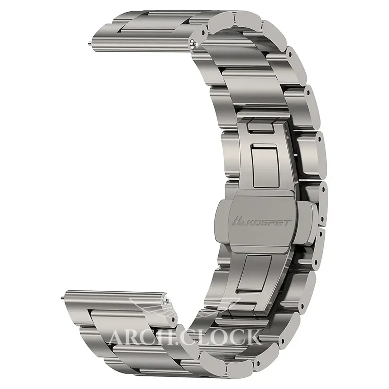 KOSPET 22mm Stainless Steel M-series Silver, фото 4