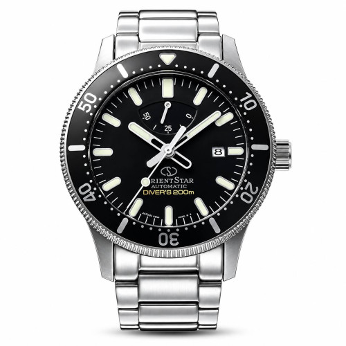 Star Black Dial RK-AU0309B Diver 200M Automatic
