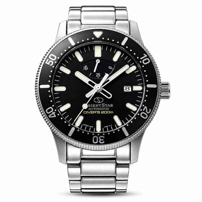Годинник Star Black Dial RK-AU0309B Diver 200M Automatic, фото 1
