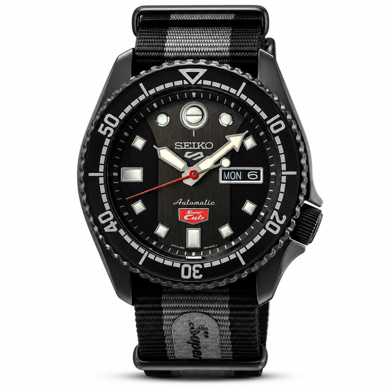 Годинник Seiko 5 SRPJ75K1 Sports Honda Super Cub Limited Edition, фото 1