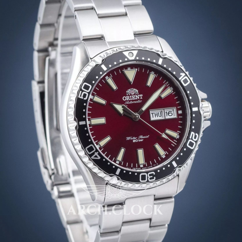 Годинник Orient RA-AA0003R19B RED KAMASU Automatic Diver Sapphire, фото 6