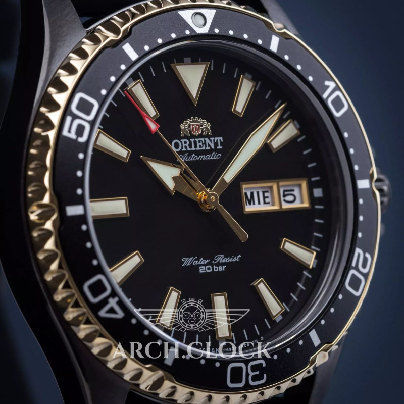 Годинник Orient RA-AA0005B19A KAMASU Automatic Diver Sapphire, фото 4