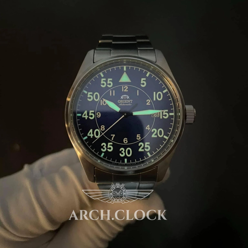Годинник Orient RA-AC0H01L10B AVIATOR PILOT Automatic, фото 7